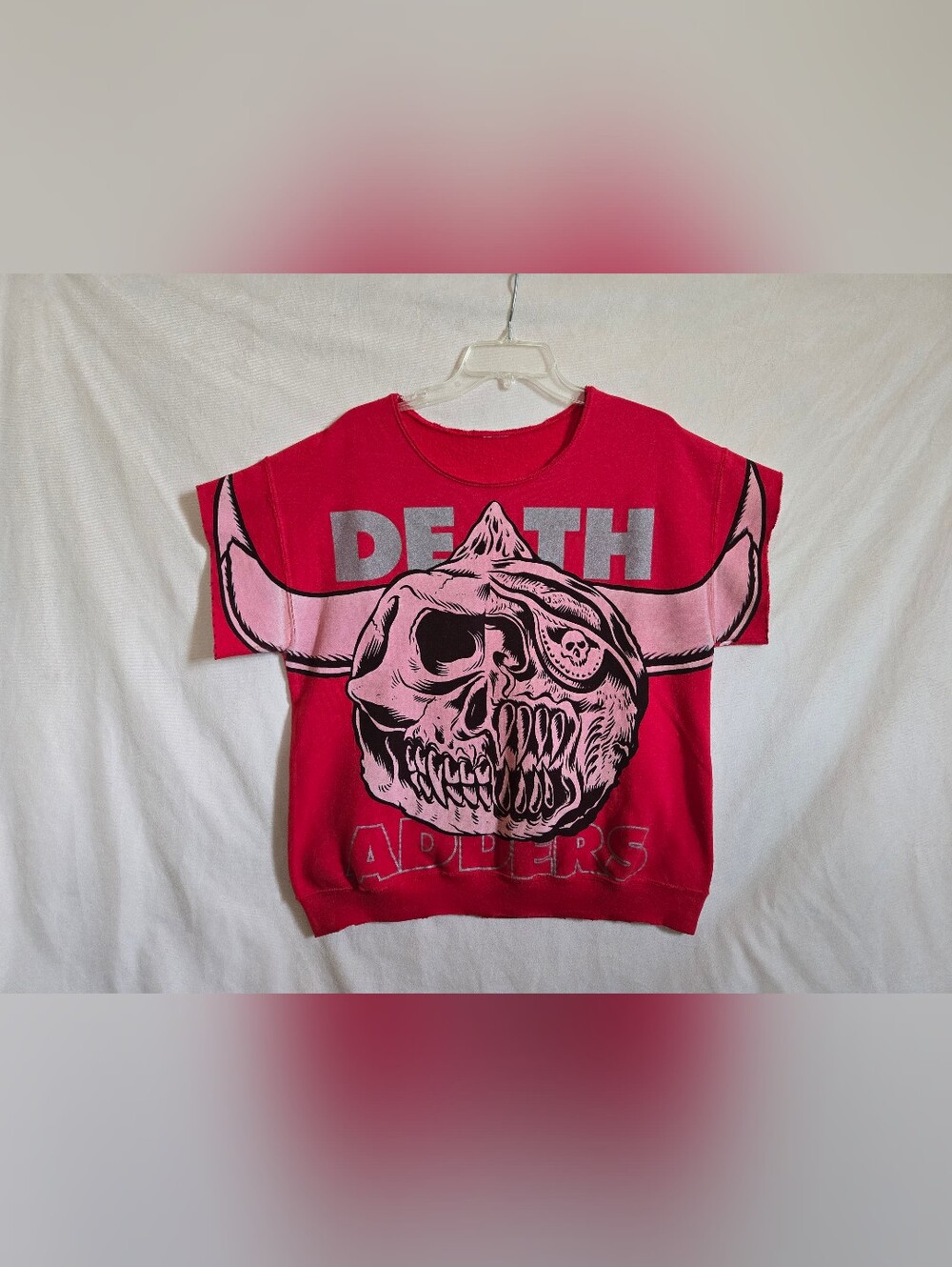 MISHKA MNWKA DEATH ADDERS CROPPED SWEATSHIRT * PSYCHO SIMON 78 * RARE OG Sz.M